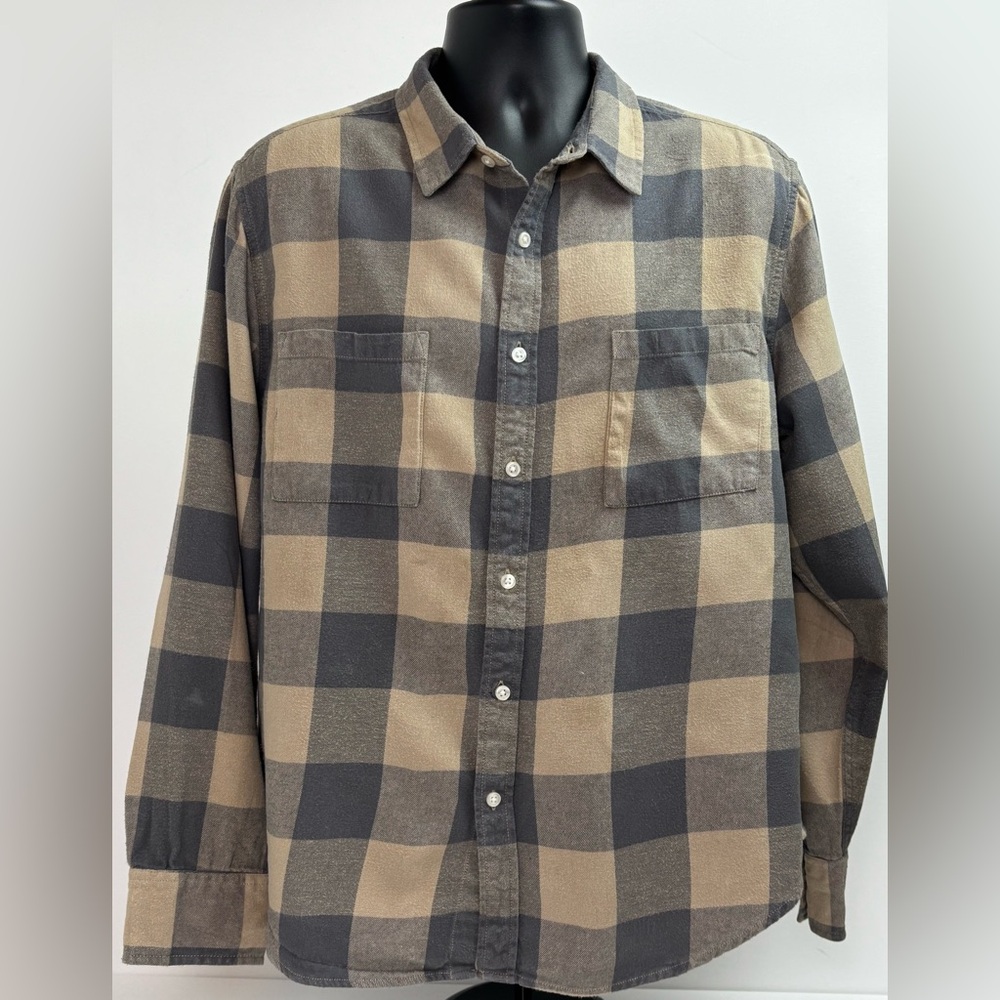 Men's Arizona Jean Co. 100% Cotton Button Up Shirt Size XL